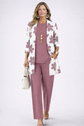 Audrey™ | Conjunto de tres piezas con estampado tropical
