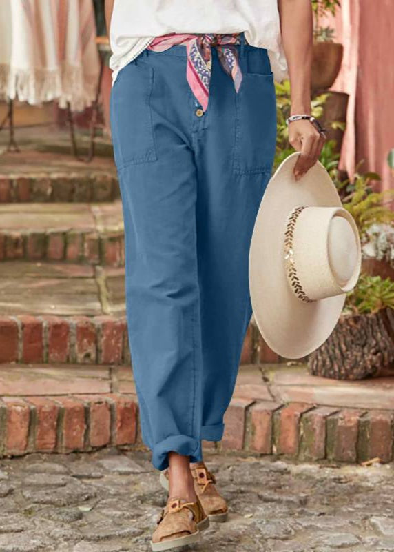 Natalia™ | Pantalón chino casual de mujer con bolsillos delanteros