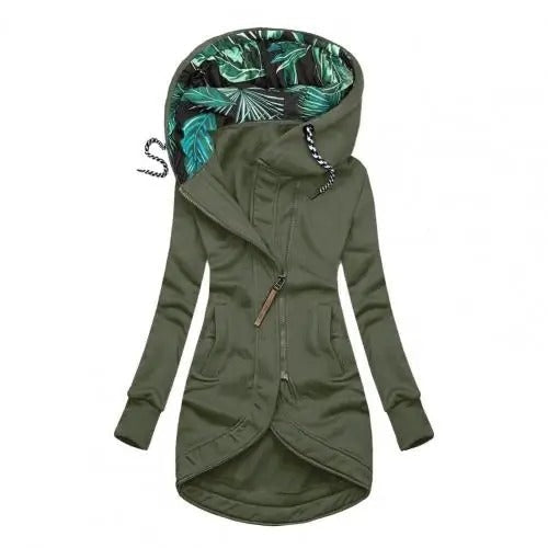 Delaney™ | Parka con capucha y forro estampado