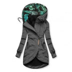 Delaney™ | Parka con capucha y forro estampado