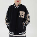 Ariana™ | Chaqueta varsity corta con parches bordados