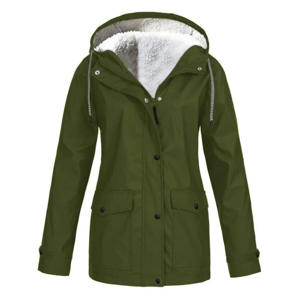 Mackenzie™ | Chubasquero forrado impermeable con capucha ajustable