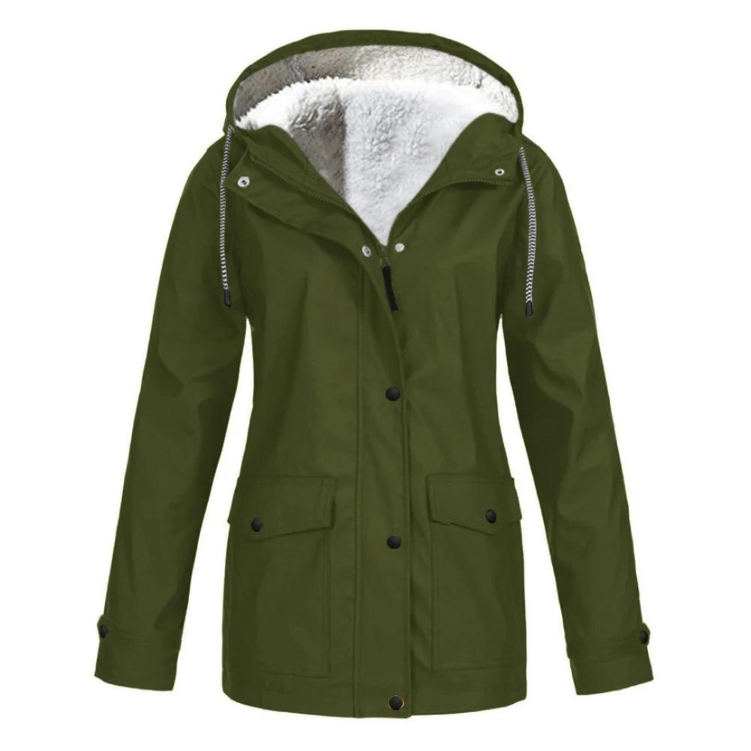 Mackenzie™ | Chubasquero forrado impermeable con capucha ajustable