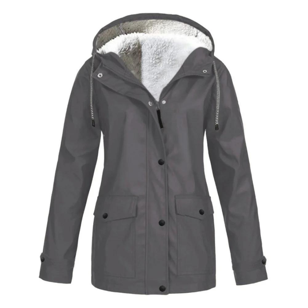 Mackenzie™ | Chubasquero forrado impermeable con capucha ajustable