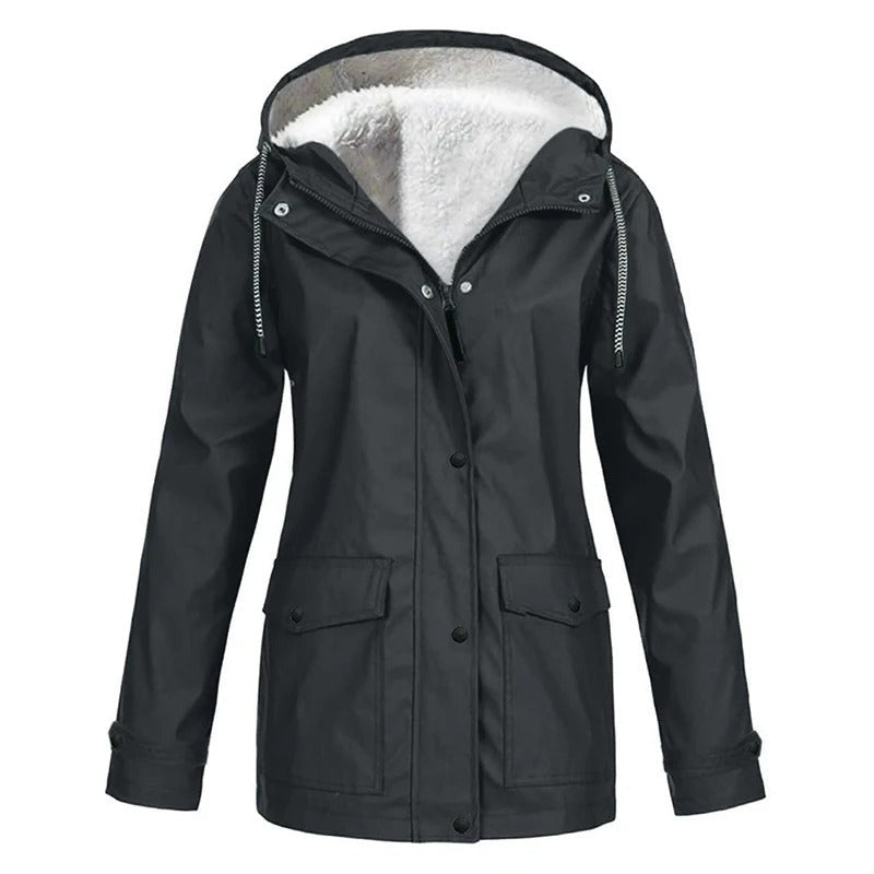 Mackenzie™ | Chubasquero forrado impermeable con capucha ajustable