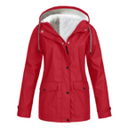 Mackenzie™ | Chubasquero forrado impermeable con capucha ajustable