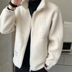 Kyle™ | Chaqueta de borreguito con capucha y cremallera