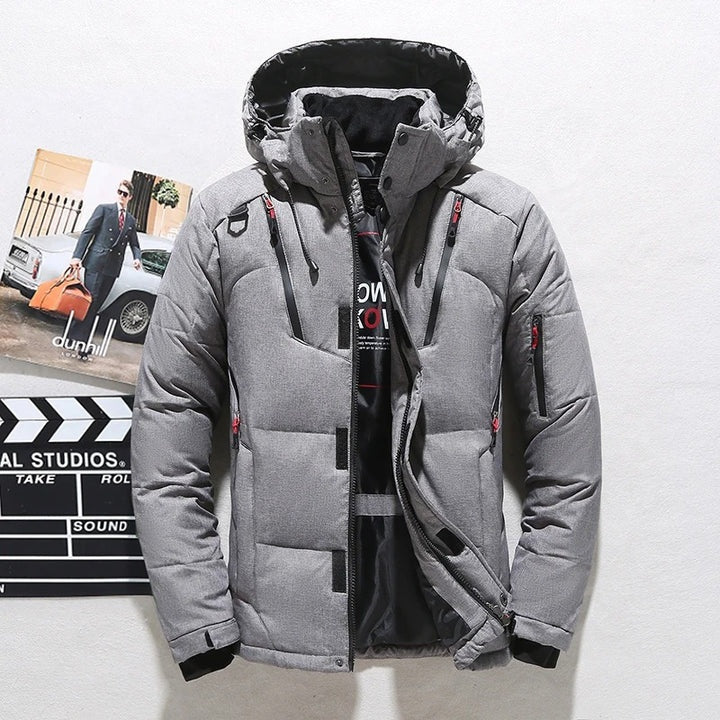 Sean™ | Chaqueta de plumas con capucha y múltiples bolsillos