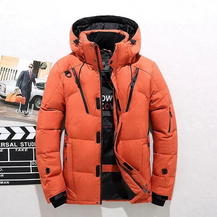Sean™ | Chaqueta de plumas con capucha y múltiples bolsillos