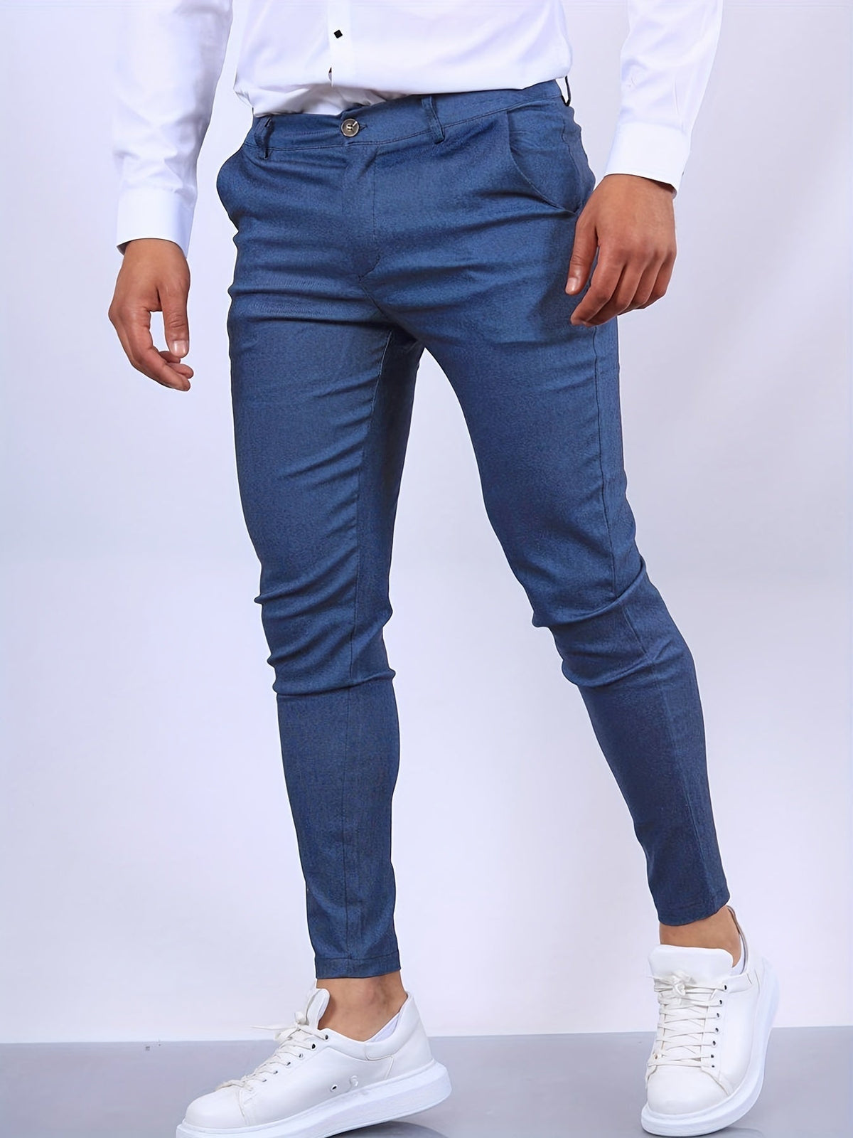 Noah™ | Pantalón chino slim fit de hombre con cintura elástica