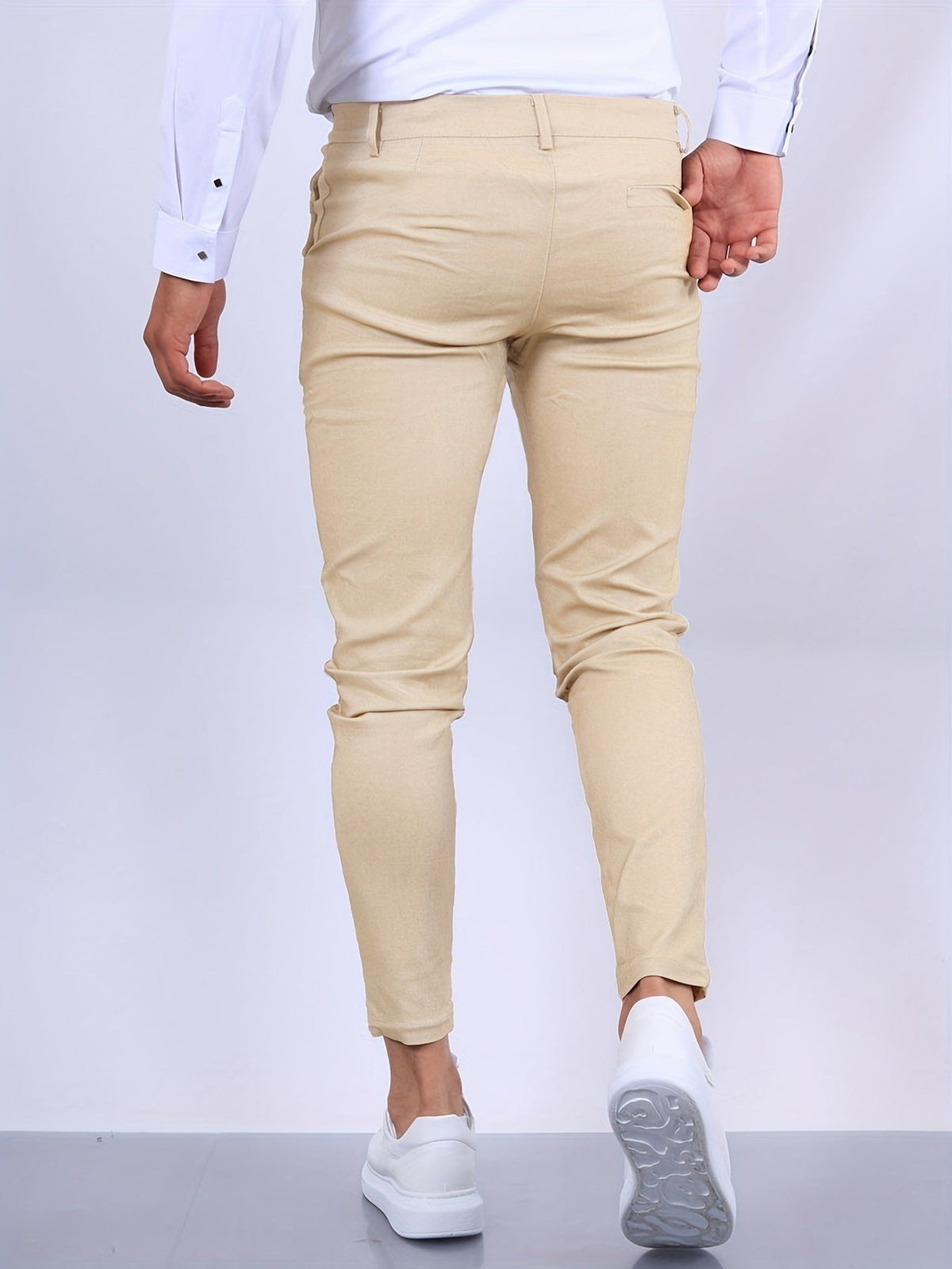 Noah™ | Pantalón chino slim fit de hombre con cintura elástica