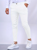 Noah™ | Pantalón chino slim fit de hombre con cintura elástica