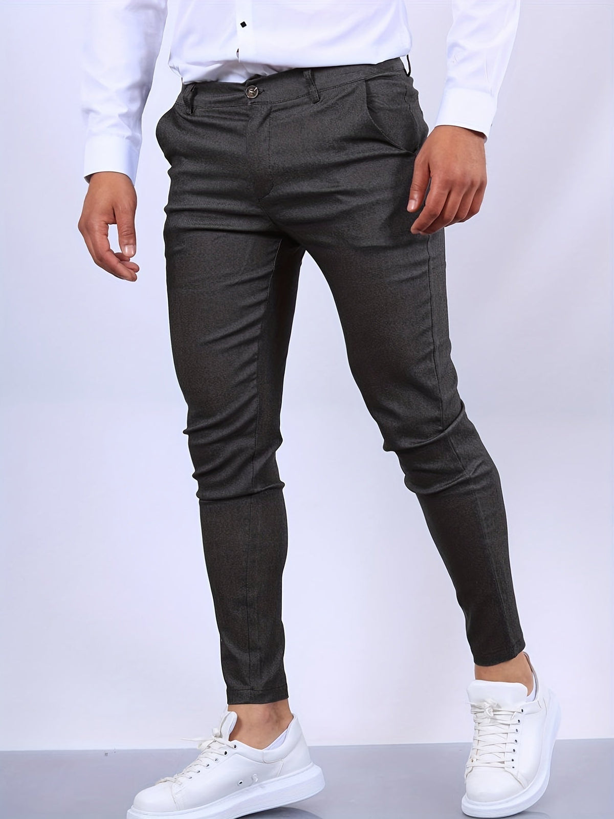 Noah™ | Pantalón chino slim fit de hombre con cintura elástica