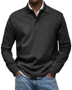 Tucker™ | Polo de manga larga con cuello clásico