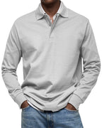 Tucker™ | Polo de manga larga con cuello clásico