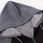 Owen™ | Sudadera con cremallera y capucha forrada de sherpa
