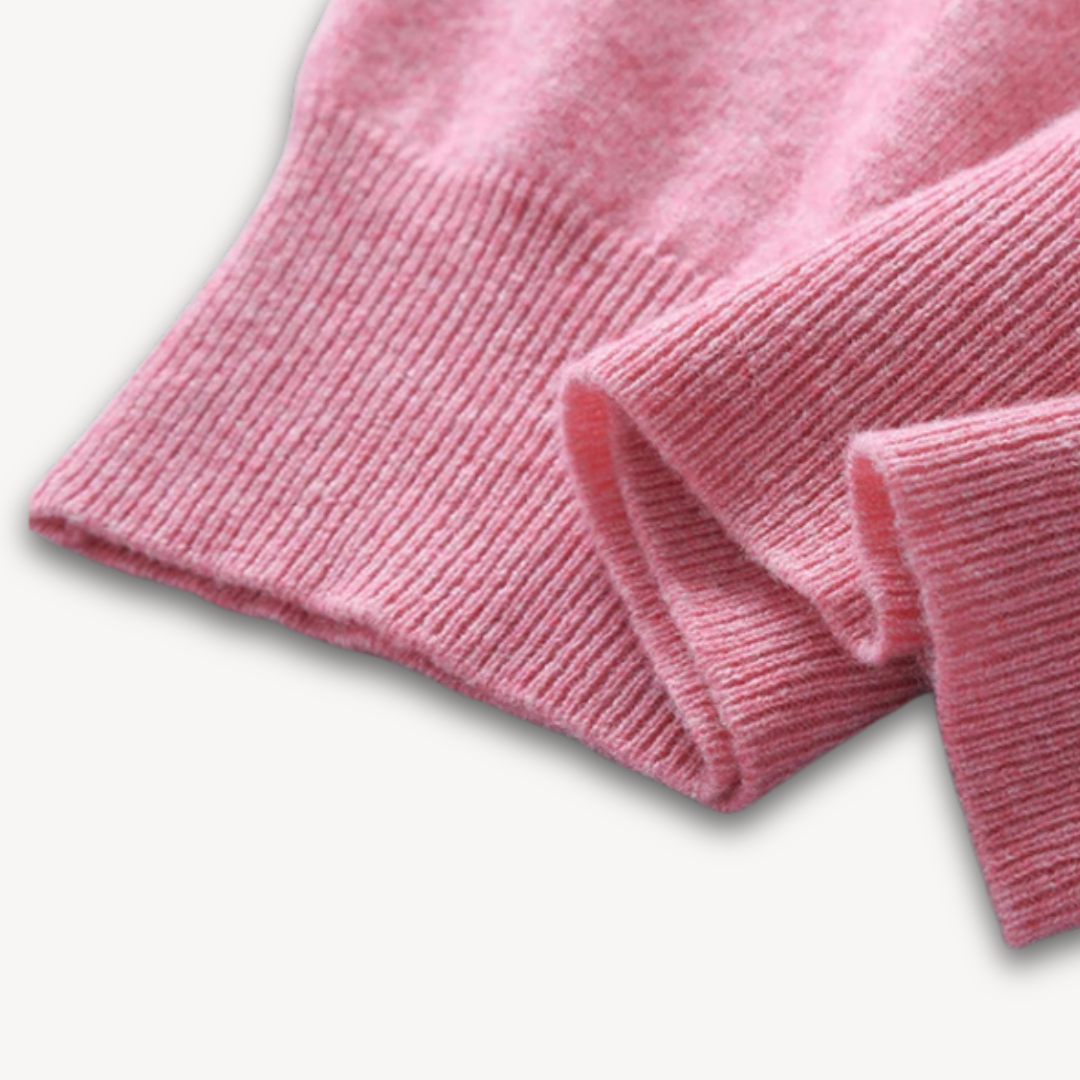 Oliver™ | Jersey de cachemira de hombre con cuello de pico