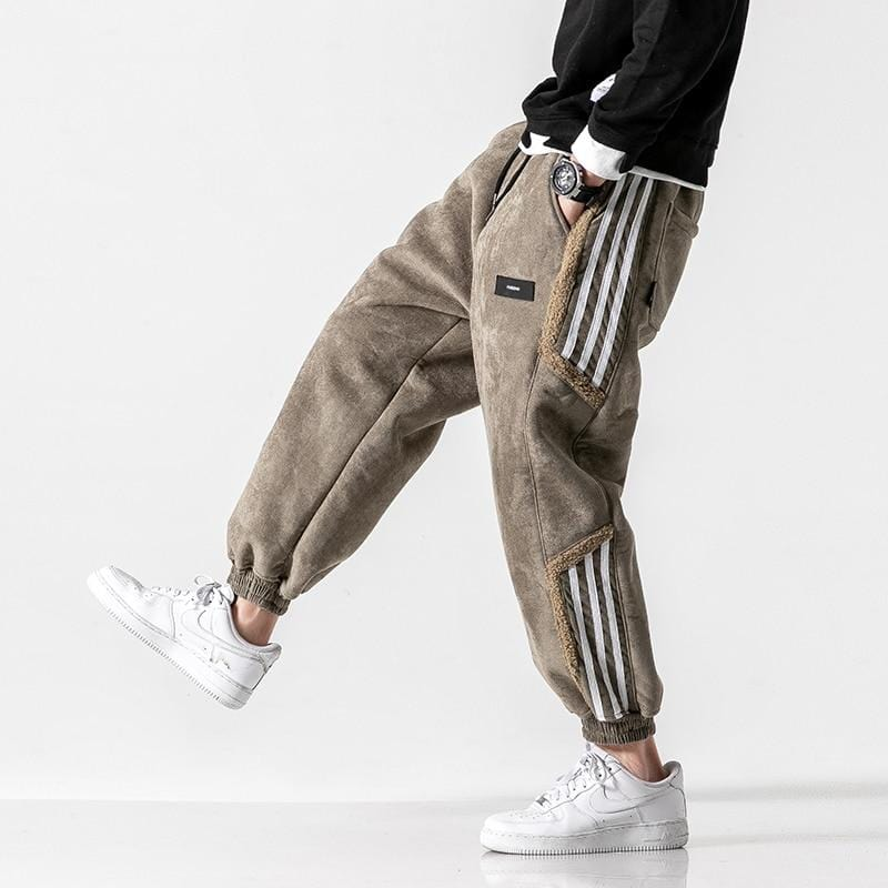 Walter™ | Pantalón jogger baggy con paneles laterales