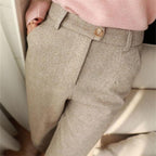 Adam™ | Pantalón de vestir de espiga corte recto