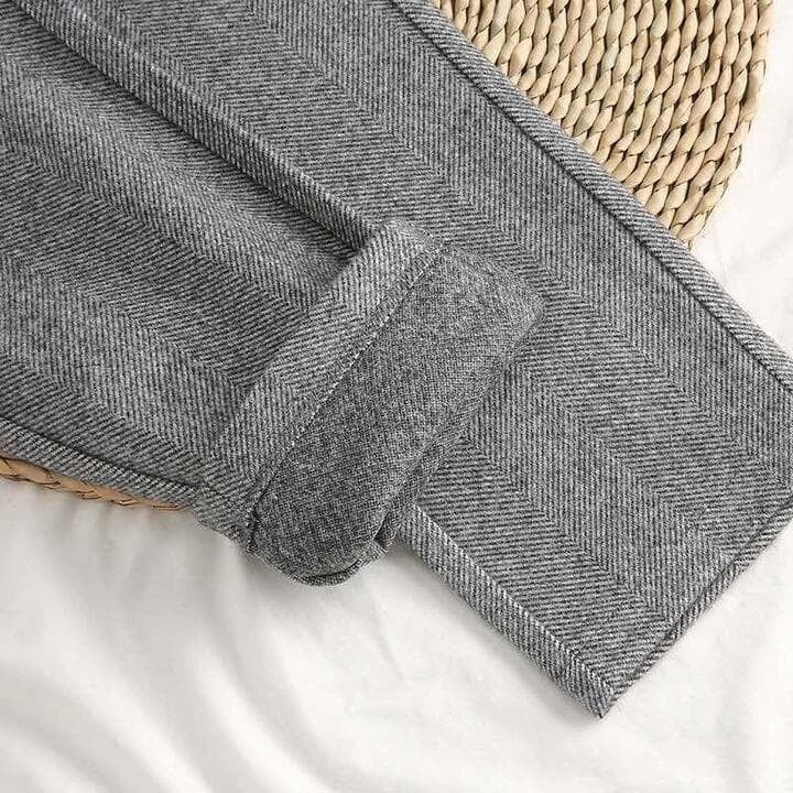 Adam™ | Pantalón de vestir de espiga corte recto