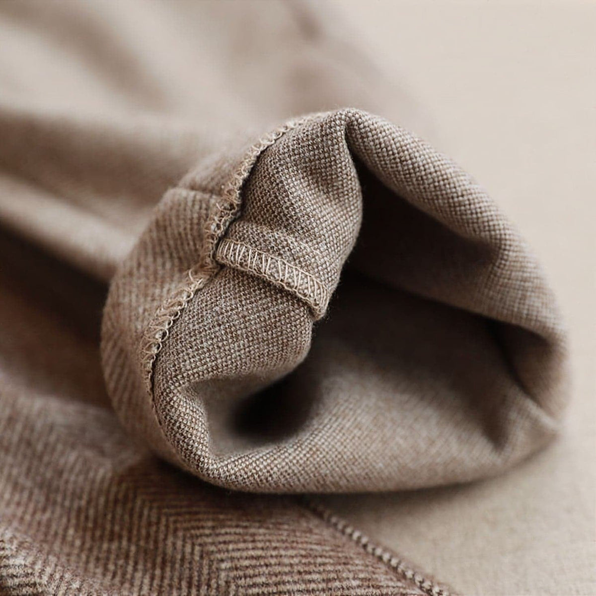Adam™ | Pantalón de vestir de espiga corte recto