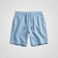 Zachary™ | Bermudas de lino con cintura elástica y cordón