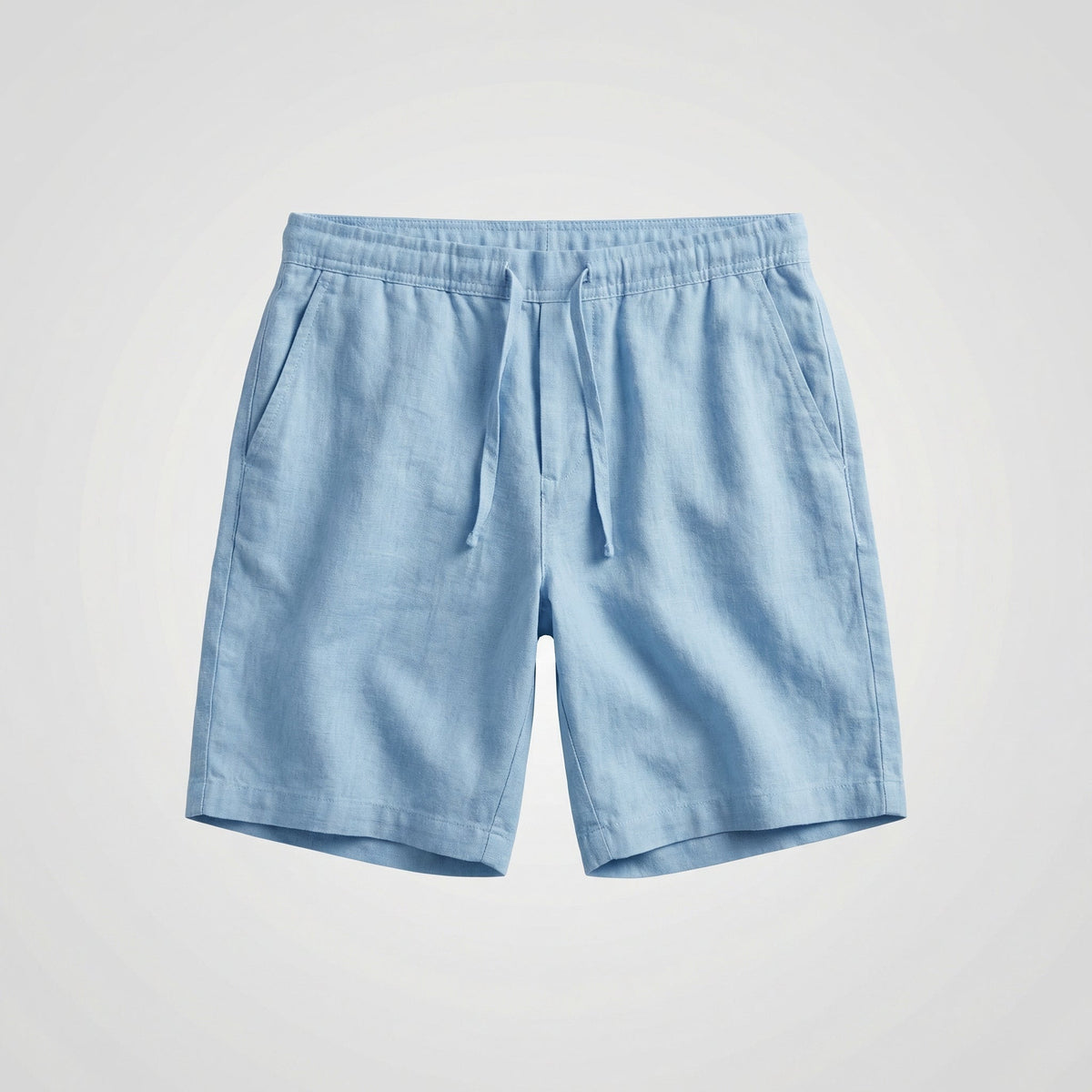 Zachary™ | Bermudas de lino con cintura elástica y cordón