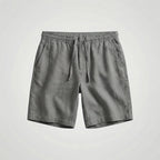 Zachary™ | Bermudas de lino con cintura elástica y cordón