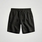 Zachary™ | Bermudas de lino con cintura elástica y cordón