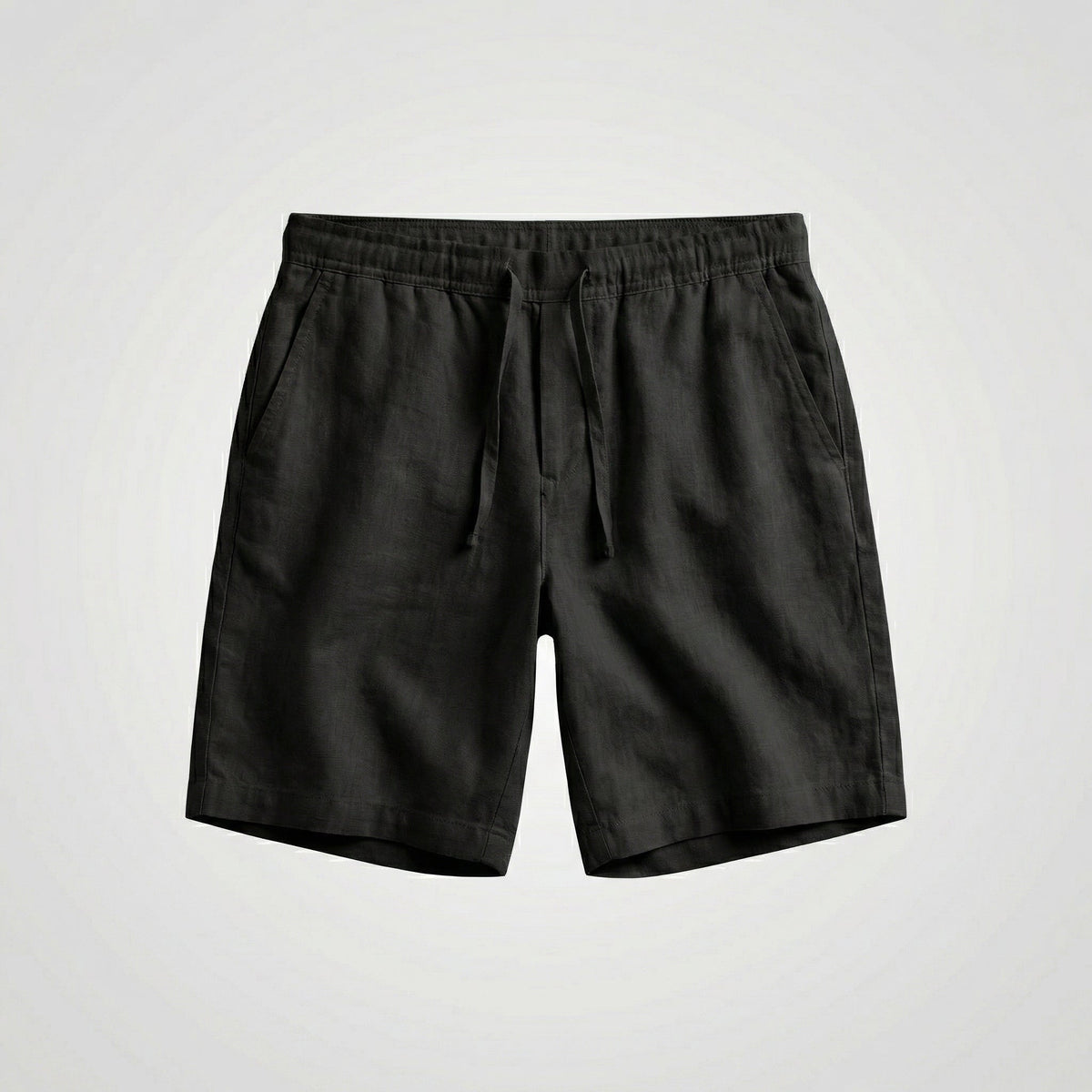 Zachary™ | Bermudas de lino con cintura elástica y cordón