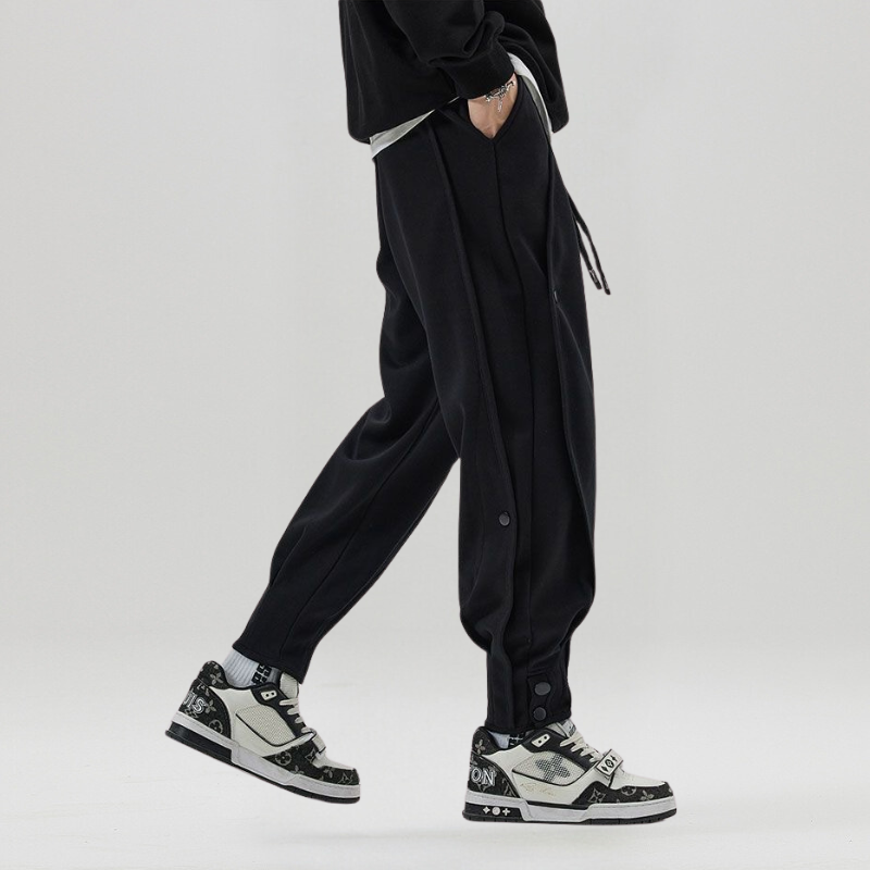 Malcolm™ | Pantalón jogger streetwear con tobillo ajustable