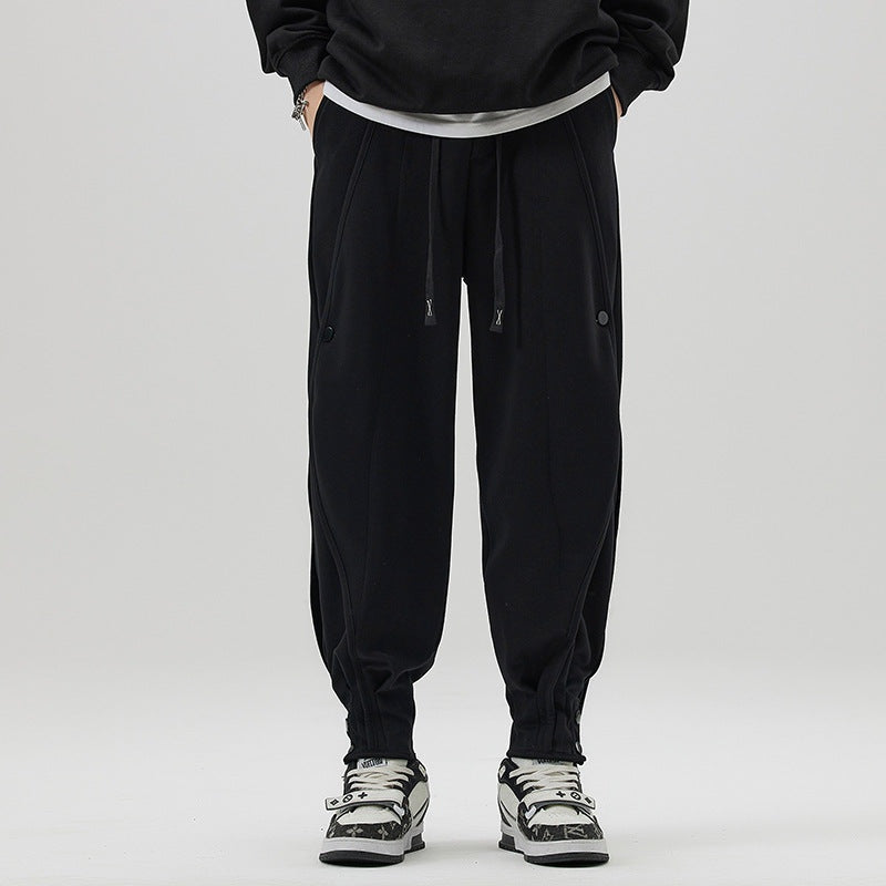 Malcolm™ | Pantalón jogger streetwear con tobillo ajustable