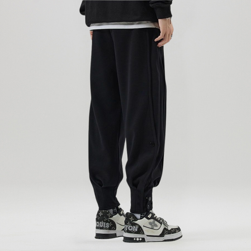Malcolm™ | Pantalón jogger streetwear con tobillo ajustable