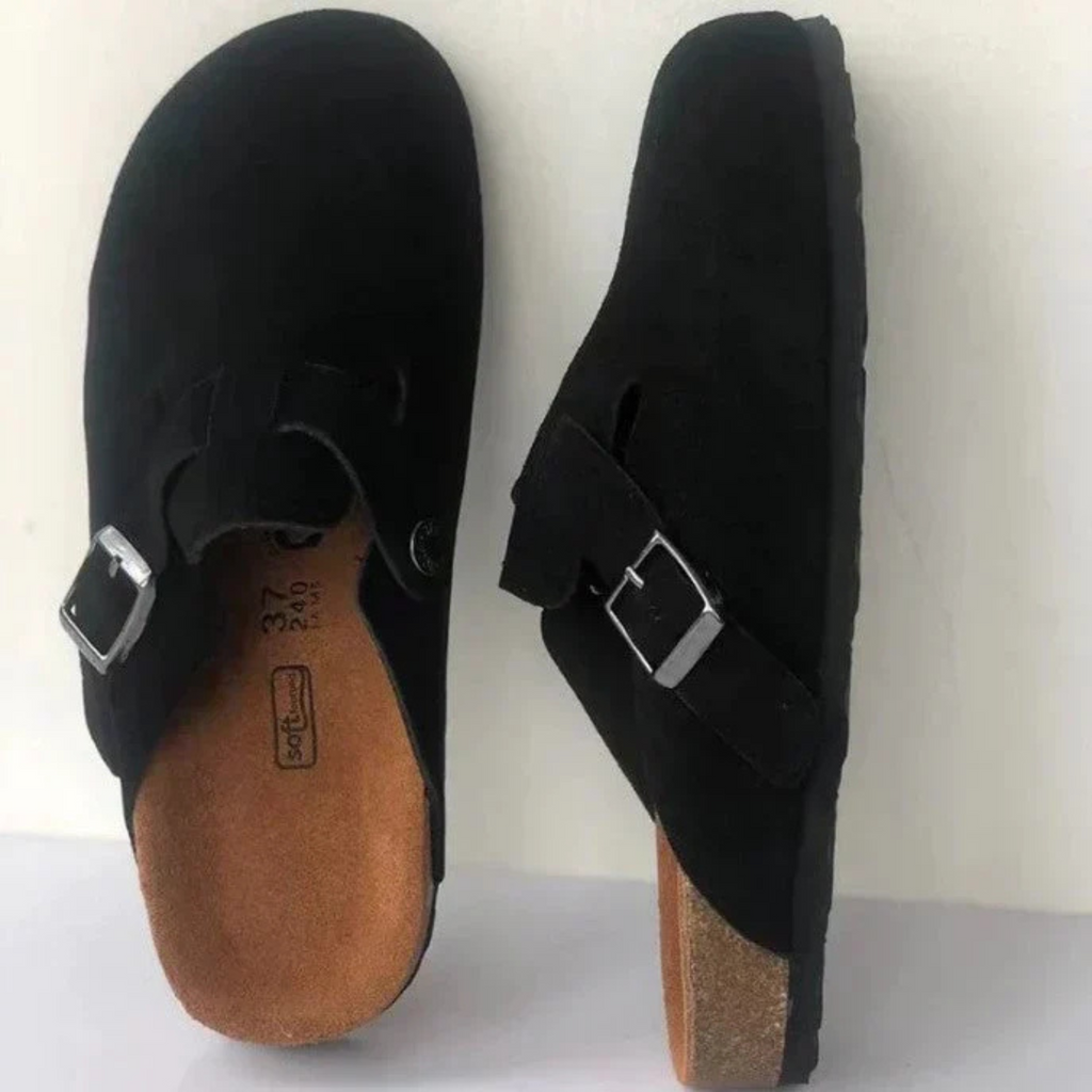 Lucas™ | Sandalias con plantilla de corcho y hebilla ajustable