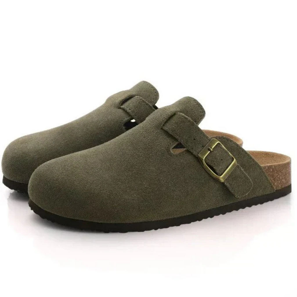 Lucas™ | Sandalias con plantilla de corcho y hebilla ajustable