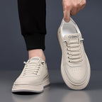 Quentin™ | Zapatillas casual de piel con suela acolchada