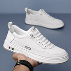 Quentin™ | Zapatillas casual de piel con suela acolchada