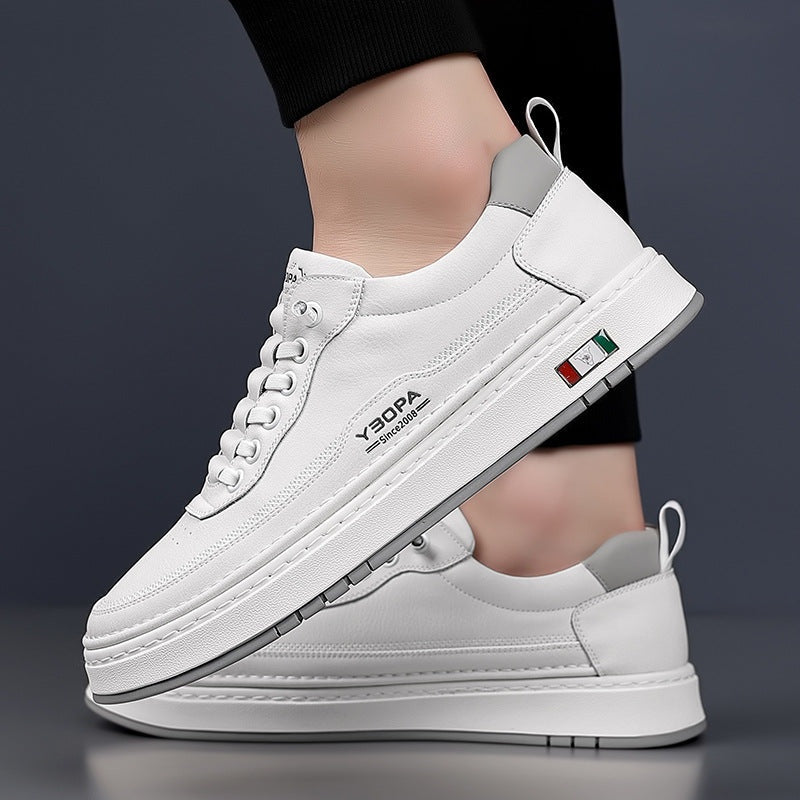 Quentin™ | Zapatillas casual de piel con suela acolchada