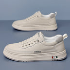 Quentin™ | Zapatillas casual de piel con suela acolchada