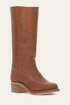 Erin™ | Botas cowboy de piel de caña alta con tacón