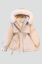 Delilah™ | Parka acolchada con capucha de pelo sintético