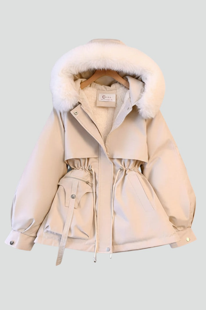 Delilah™ | Parka acolchada con capucha de pelo sintético