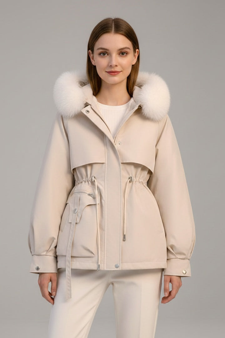 Delilah™ | Parka acolchada con capucha de pelo sintético