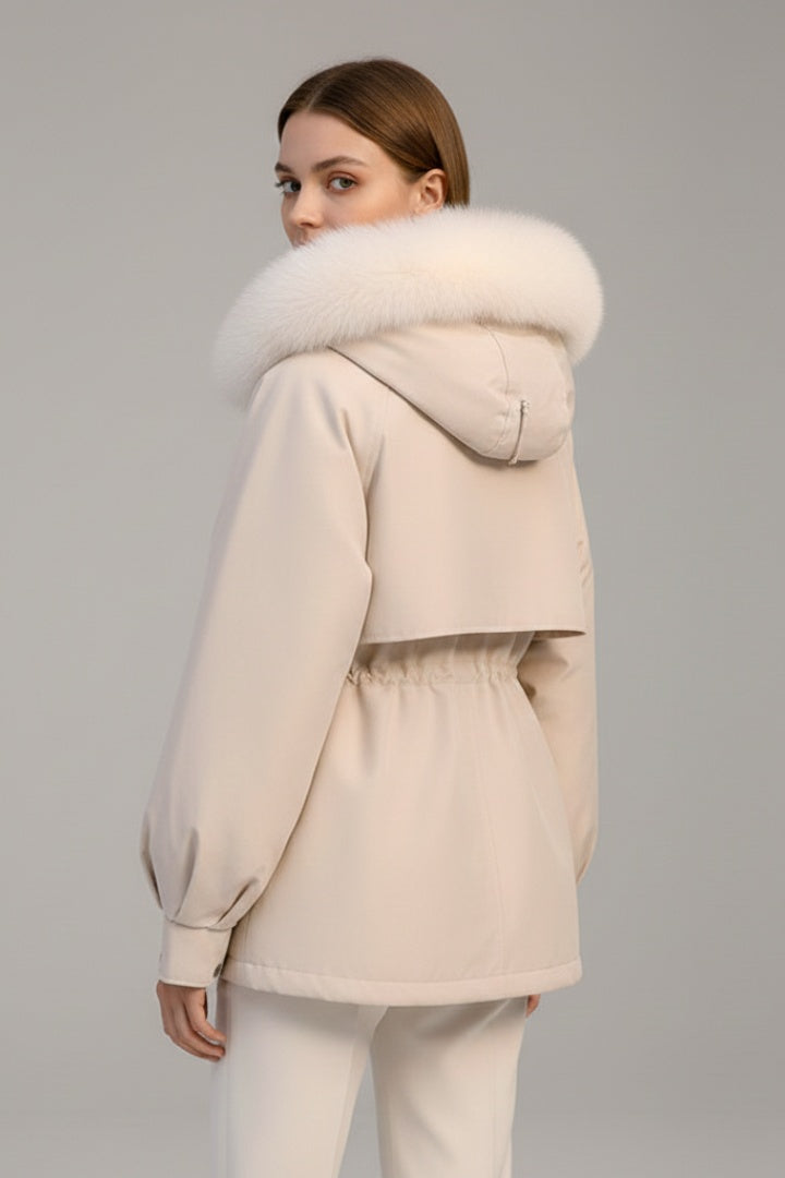Delilah™ | Parka acolchada con capucha de pelo sintético