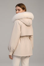 Delilah™ | Parka acolchada con capucha de pelo sintético