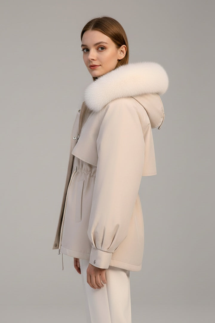 Delilah™ | Parka acolchada con capucha de pelo sintético