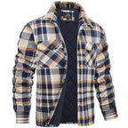 Ian™ | Sobrecamisa de franela de cuadros acolchada