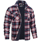 Ian™ | Sobrecamisa de franela de cuadros acolchada
