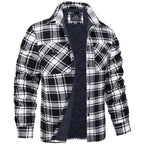 Ian™ | Sobrecamisa de franela de cuadros acolchada