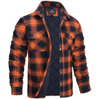 Ian™ | Sobrecamisa de franela de cuadros acolchada